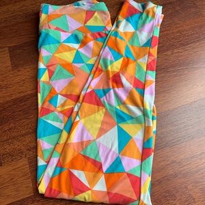 LulaRoe geometric OS leggings